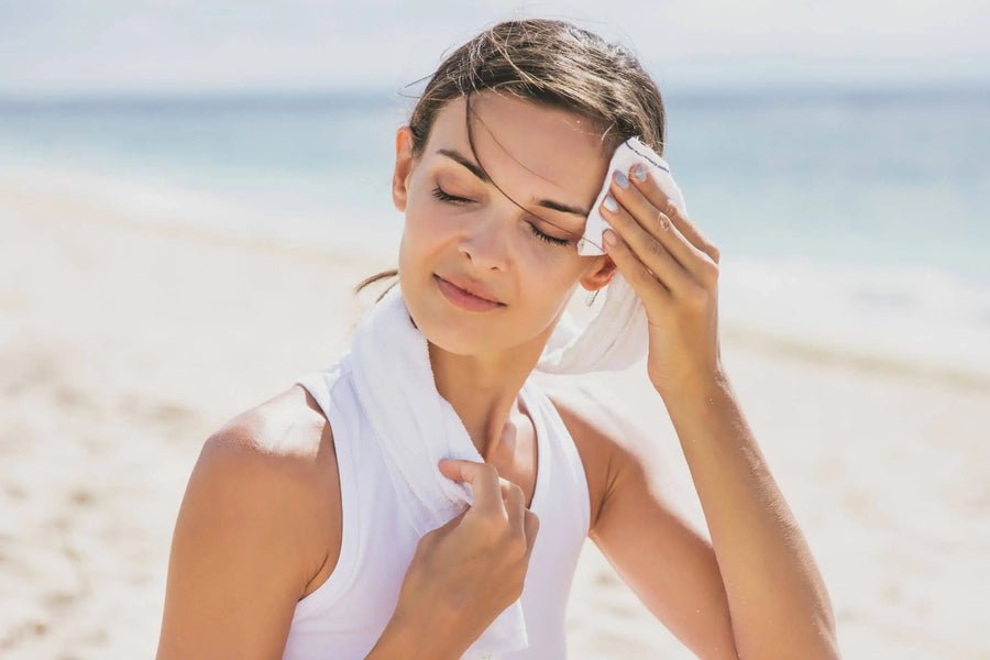 Simple summer skincare routine for oily skin and excess shine