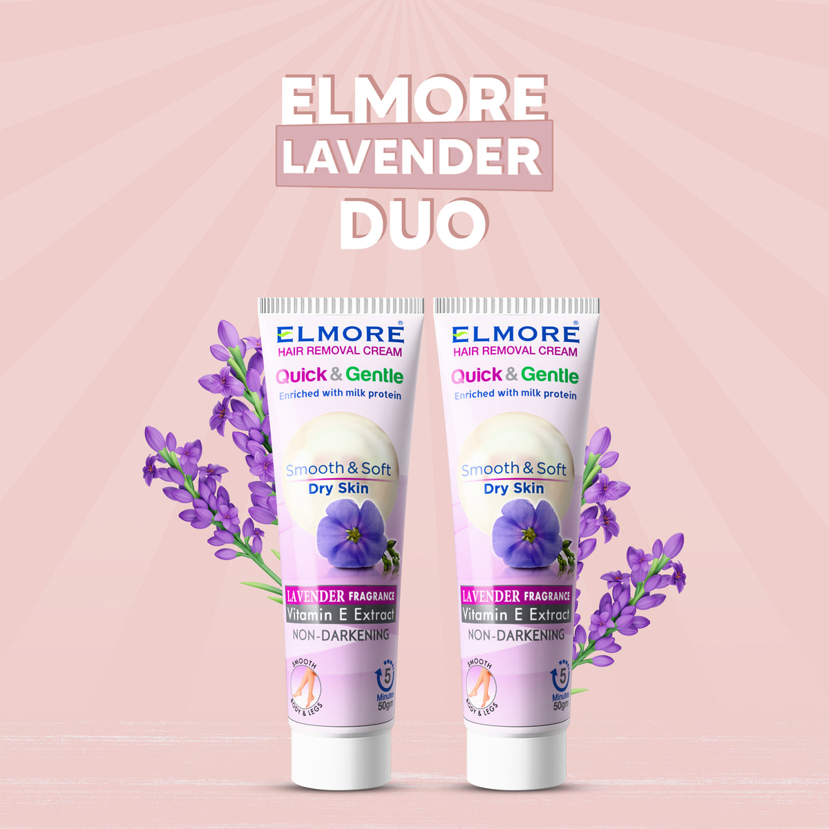 Elmore Lavender Duo 100ml – Beauty bundle by Elmore