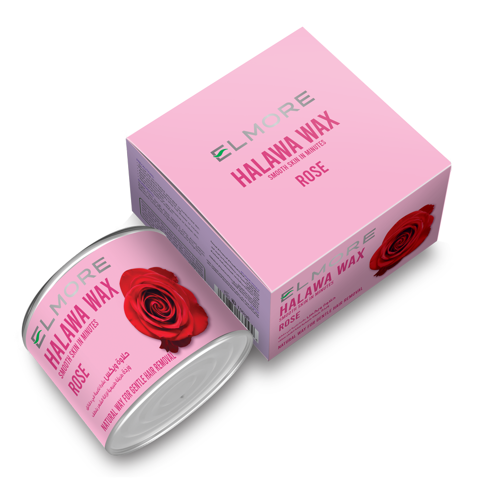 Elmore Halawa Wax Rose 225gm product packaging