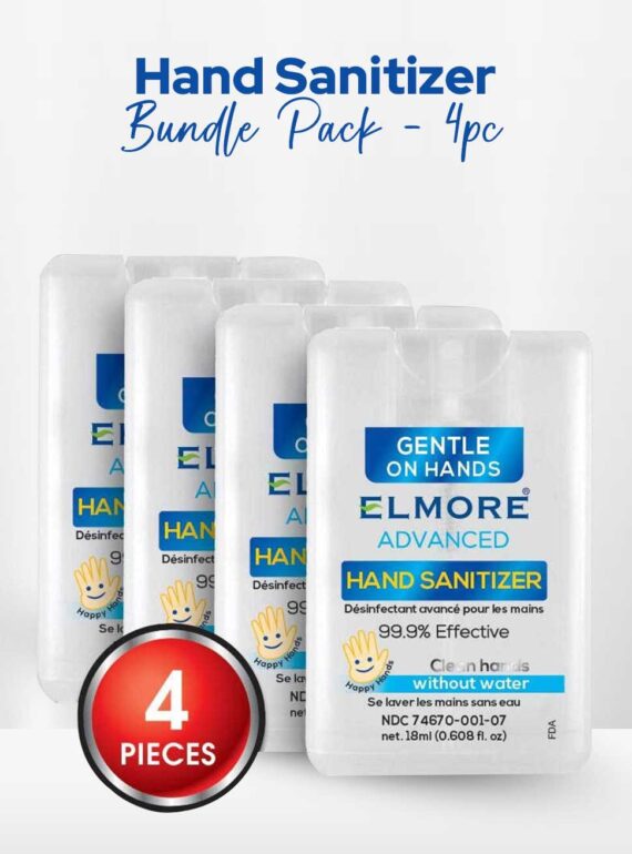 Elmore Hand Sanitizer Bundle Pack – 4pc