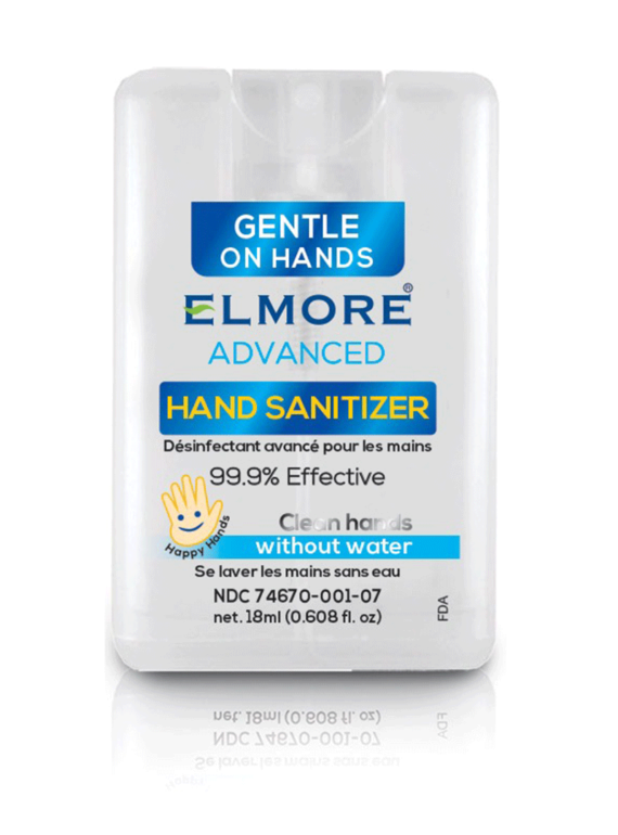 Elmore 18ML Mini Advanced Spray Hand Sanitizer