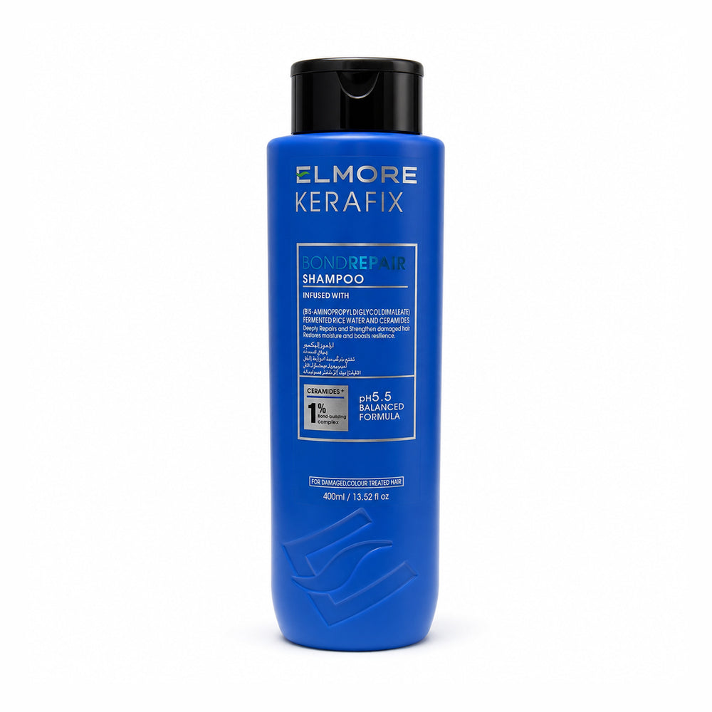 Elmore Kerafix Bond Repair Shampoo 400ml for damaged and colour-treated hair
