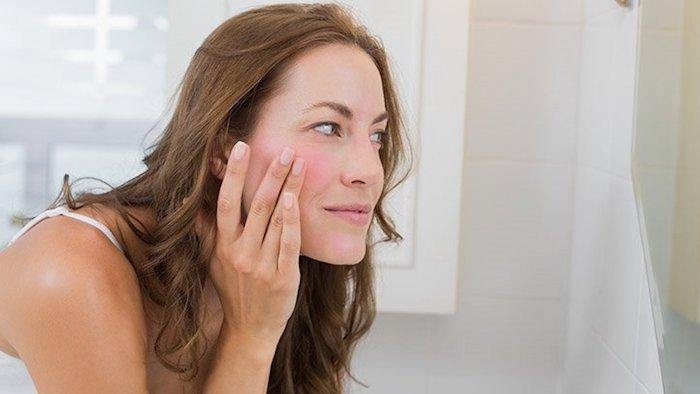 Summer sun care and sunscreen skincare routine