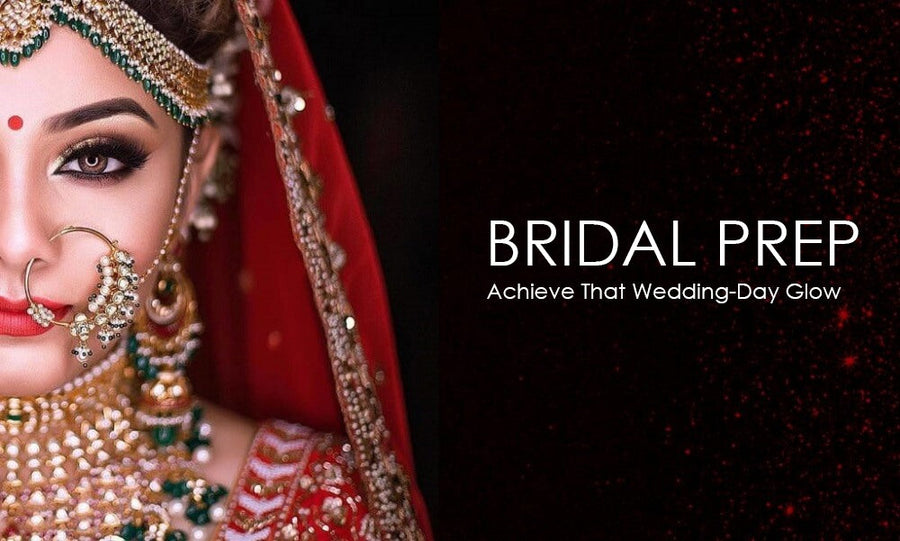 Simple bridal skincare routine before the wedding day