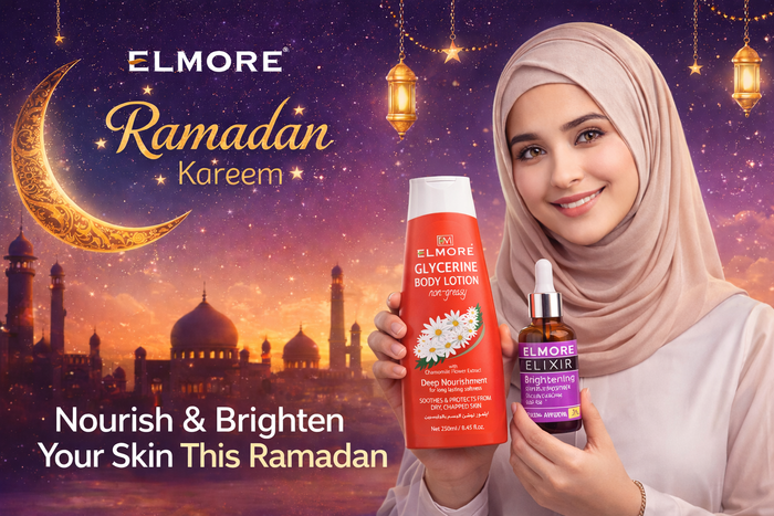 Gentle Ramadan skincare routine for dry and sensitive-feeling skin