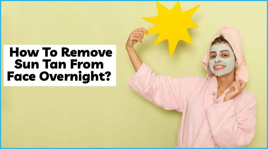 Gentle brightening skincare routine after sun exposure