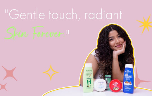 Elmore skincare products showcasing lotions, creams, and serums by a trusted skincare brand in Pakistan