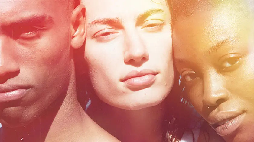 Gentle post-sun night skincare routine after time outdoors