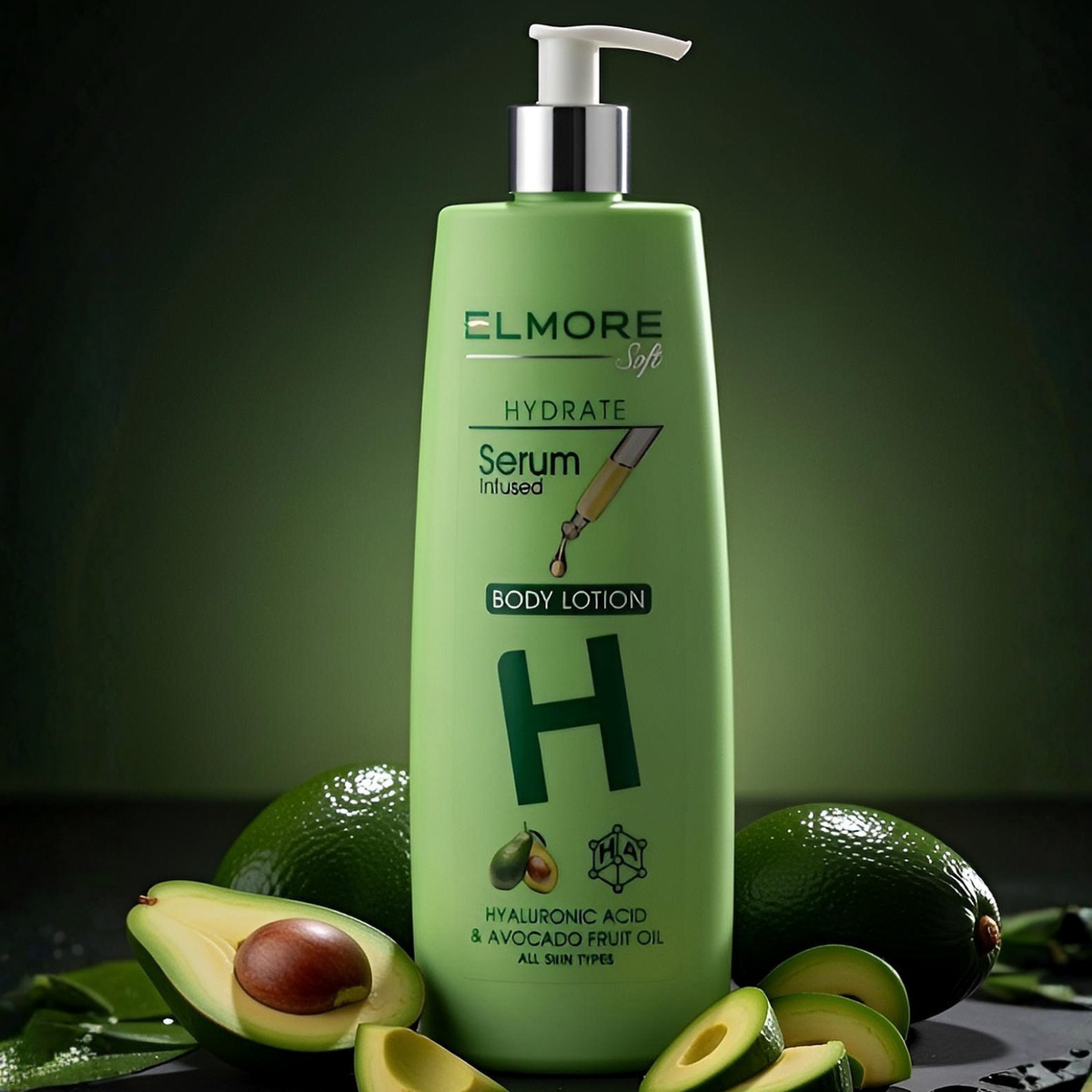 Elmore Aloe Vera & Avocado Extracts Skin Hydrate Body Lotion – Body lotion by Elmore – product view 3
