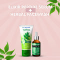 Elixir Peptide Serum + Herbal Facewash – Beauty bundle by Elmore