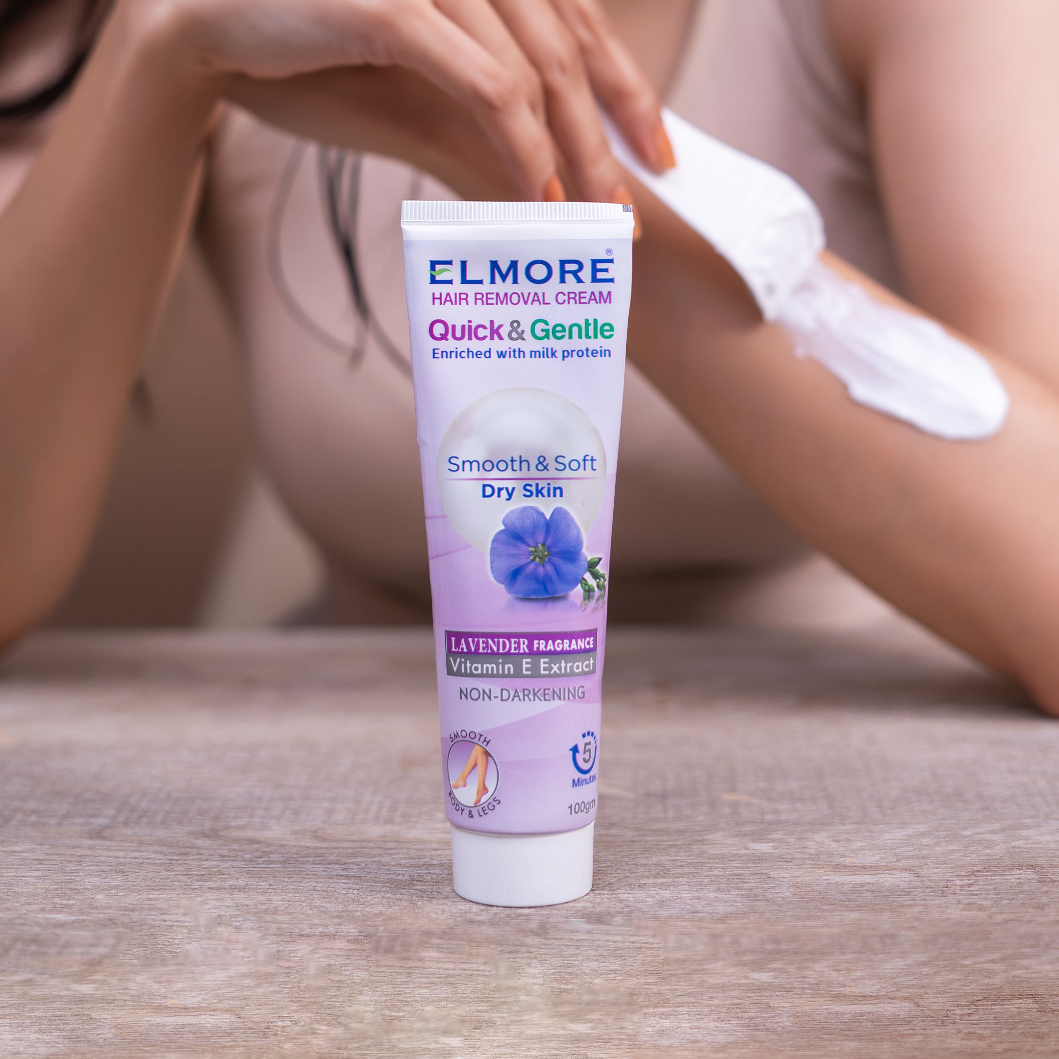 Elmore Hair Removal Cream Lavender Fragrance No 1 Skincare Haircare BRAND In Pakistan