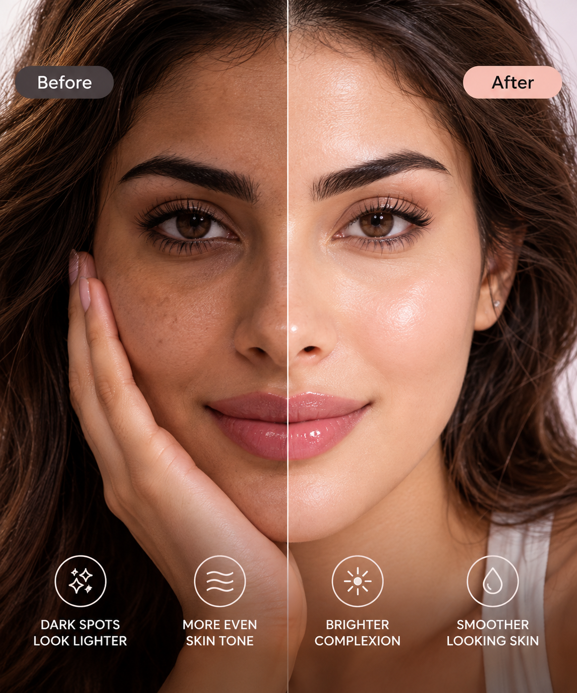Before and after for 