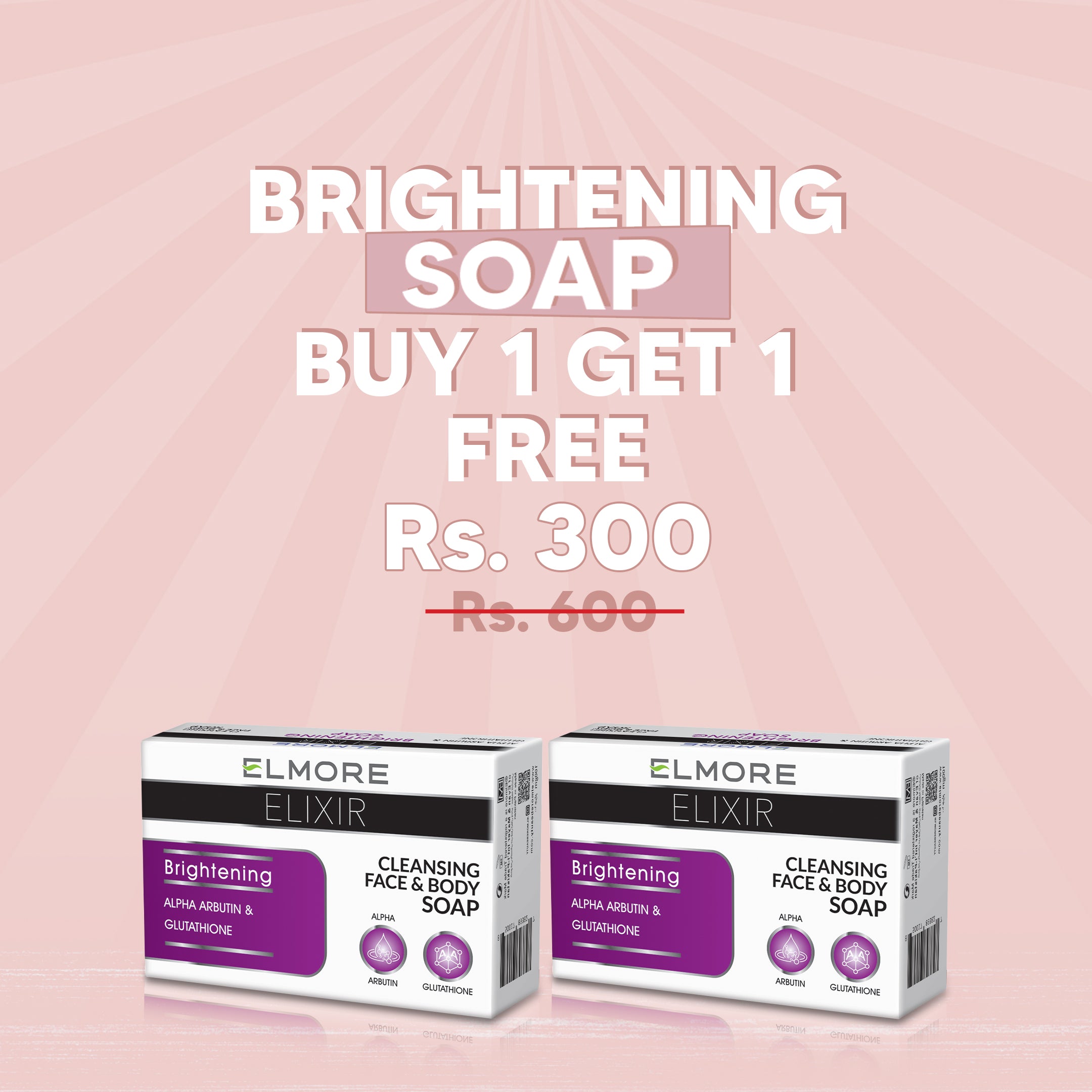 Brightening Soap Buy One Get One Free