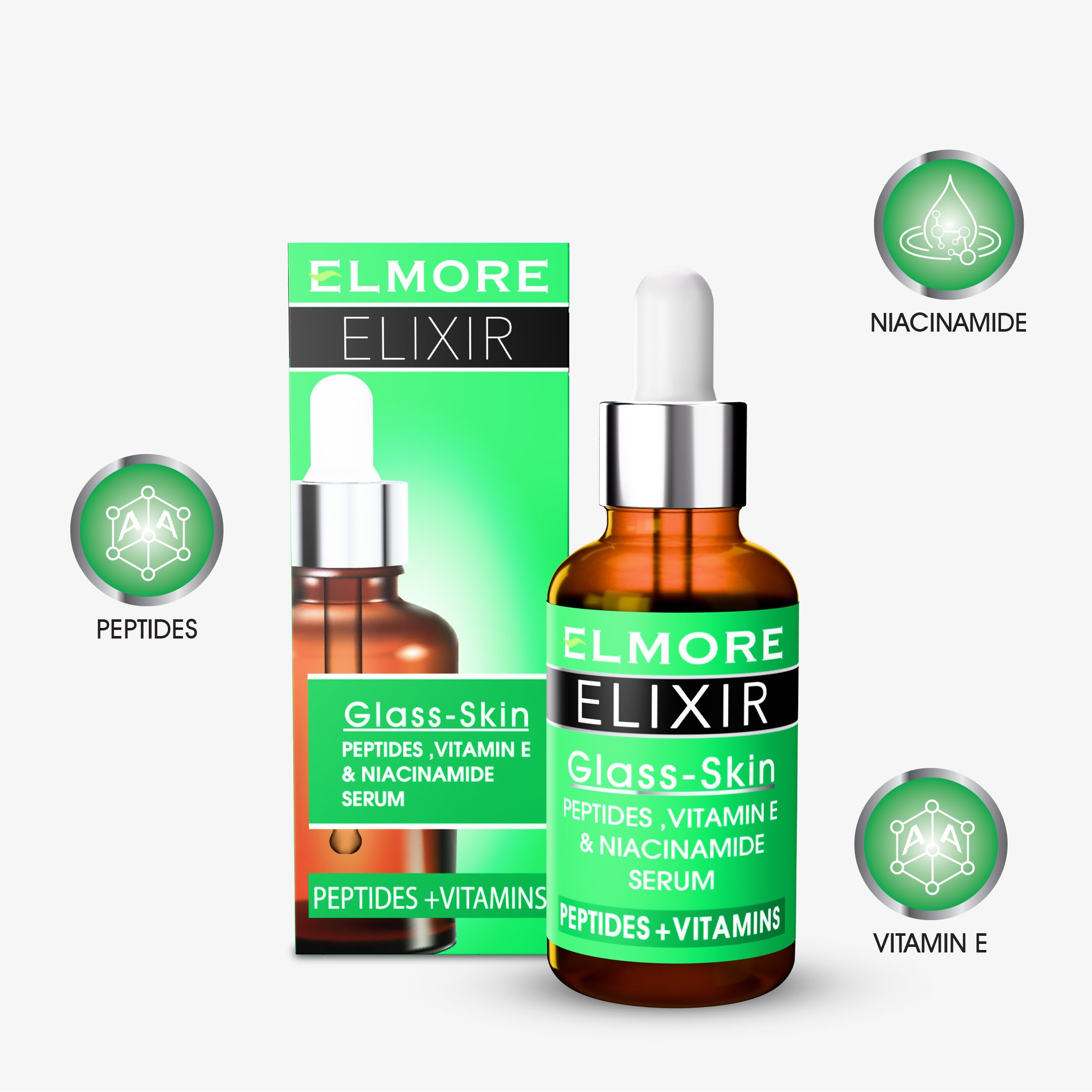 Elmore ELIXIR Peptides Serum
