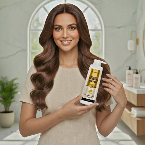 Elmore Hair Coloring Shampoo – Dark Brown 200ml
