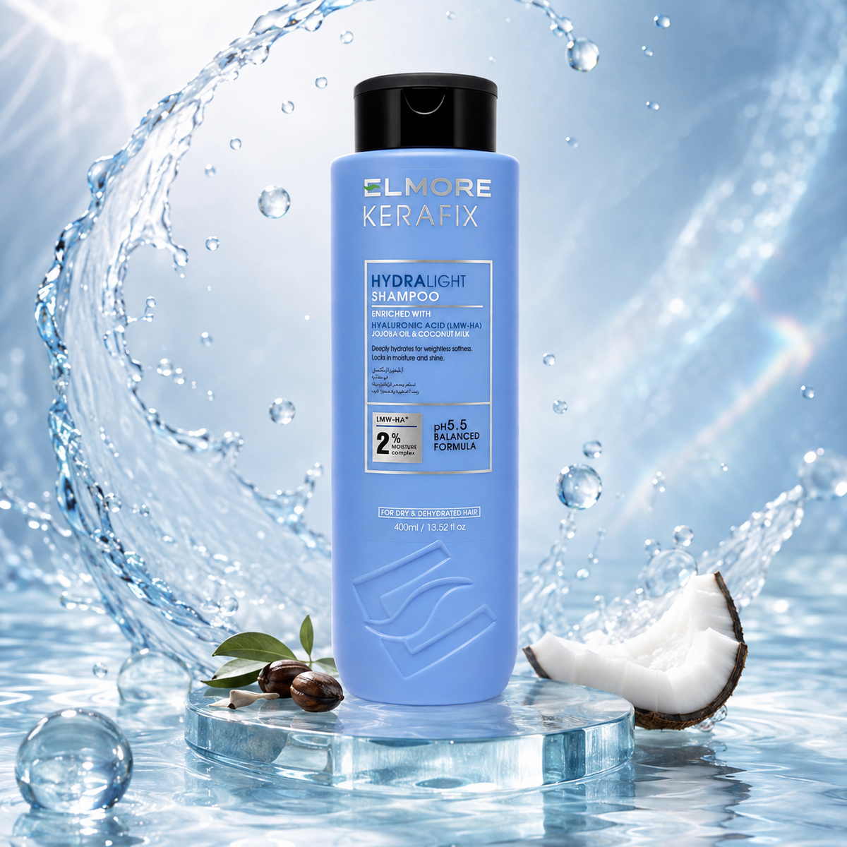 Elmore Kerafix Hydralight Shampoo - 400 ML product image