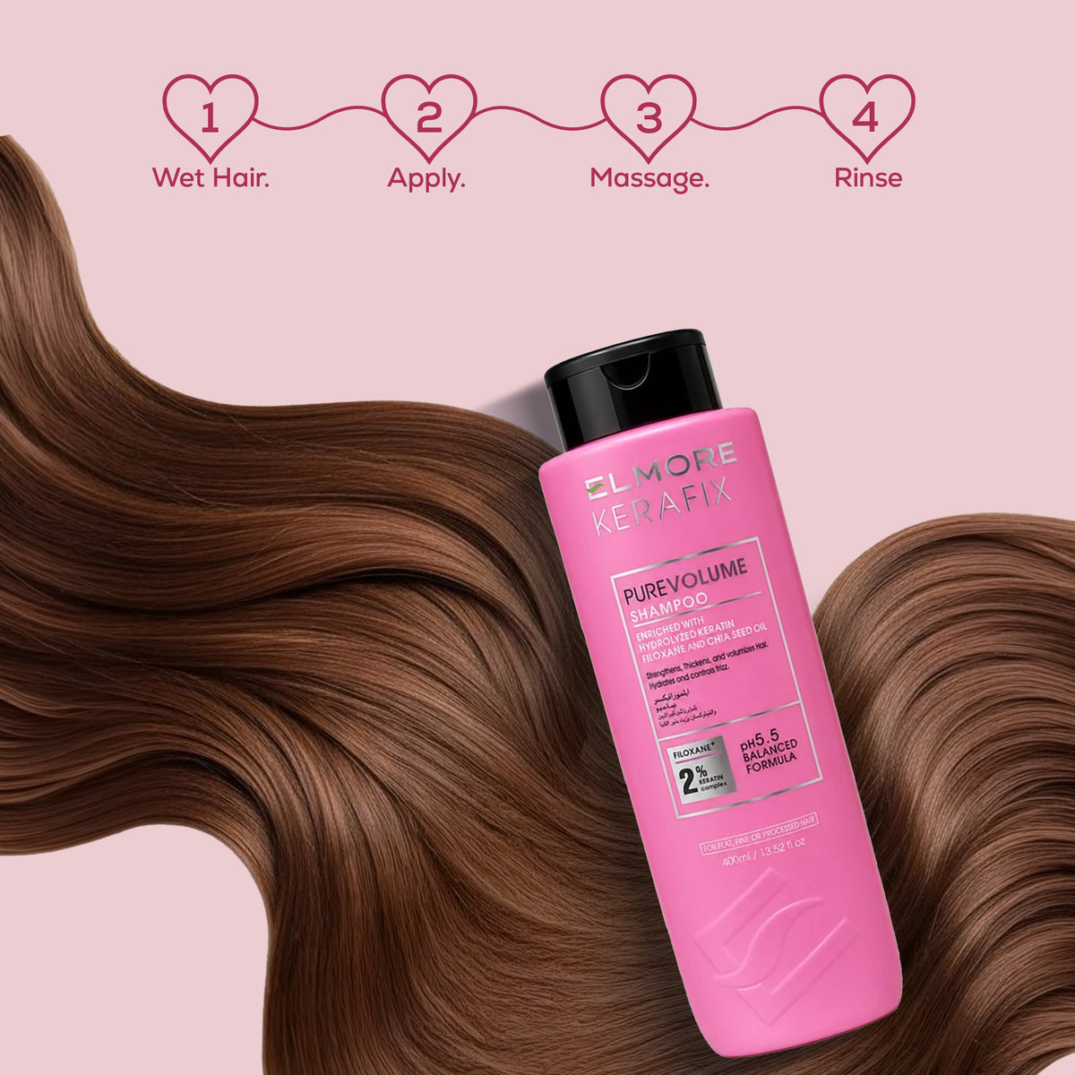 Elmore Kerafix Pure Volume Shampoo