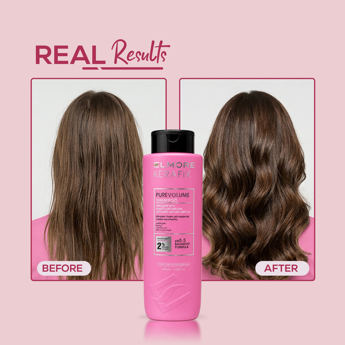 Elmore Kerafix Pure Volume Shampoo