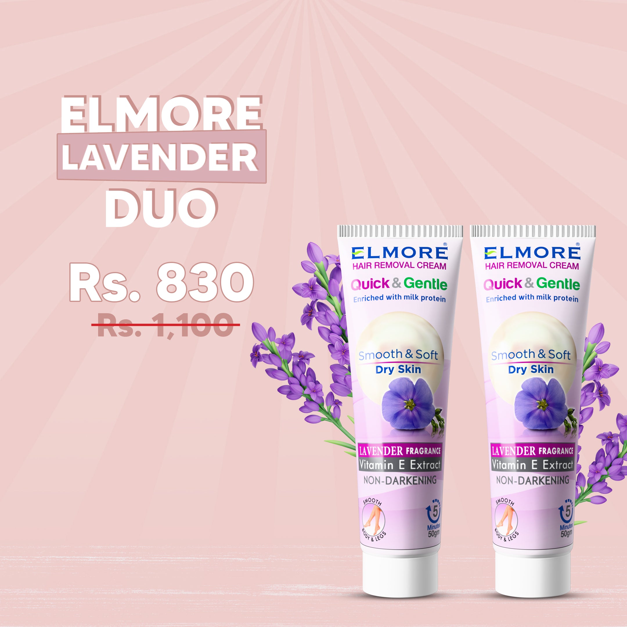 Elmore Lavender Duo