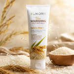 ELMORE Rice Nourishing Daily Face Wash with Rice Extract for brighter, nourished and healthy glowing skin in Pakistan