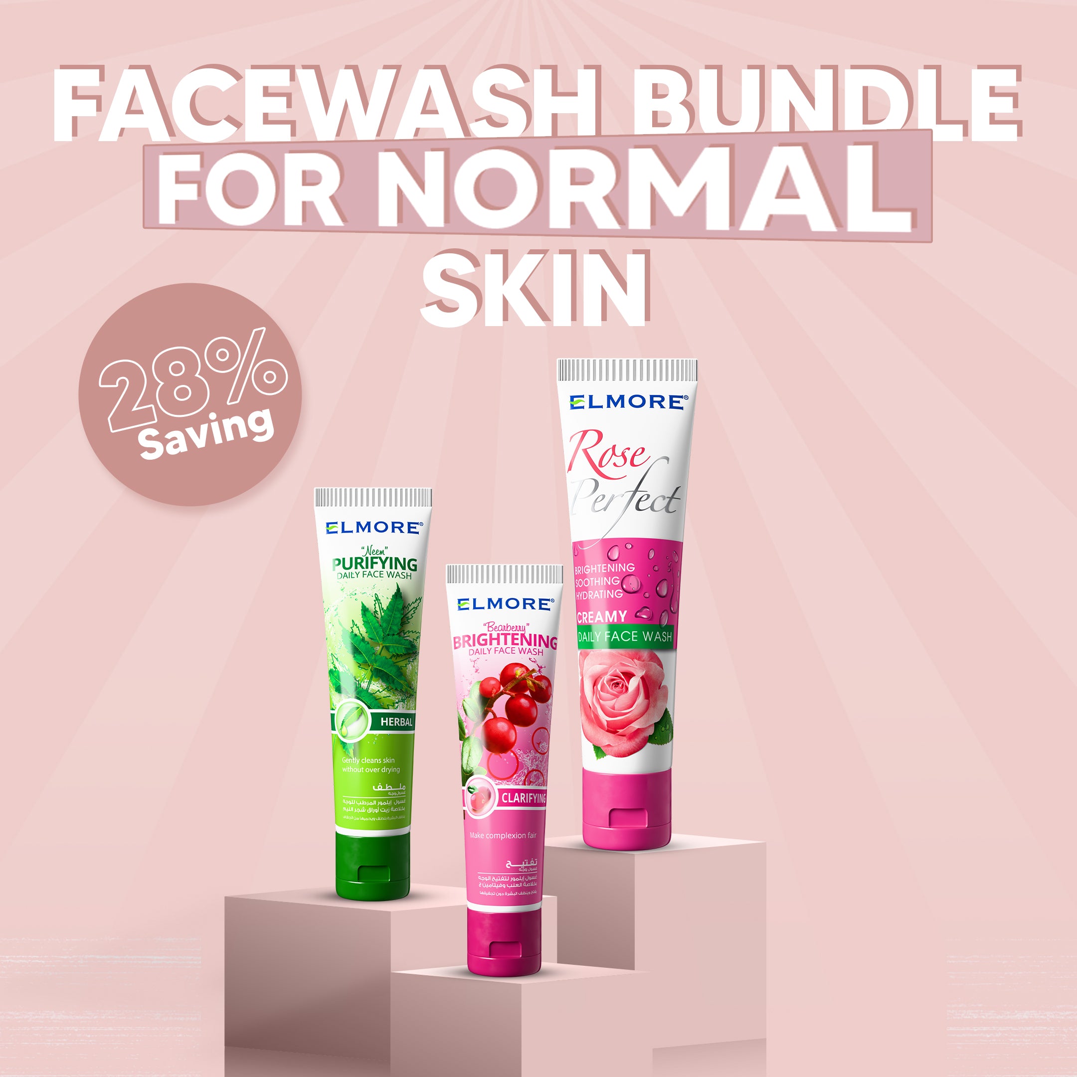 Facewash Bundle For Normal Skin Elmore