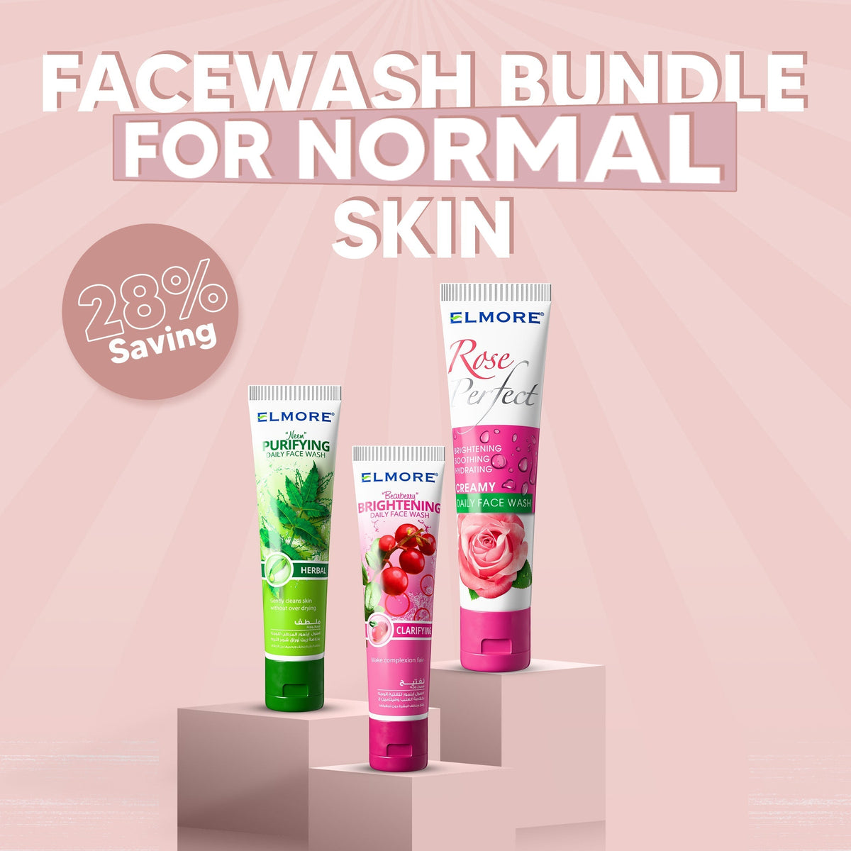 Facewash Bundle For Normal Skin Elmore