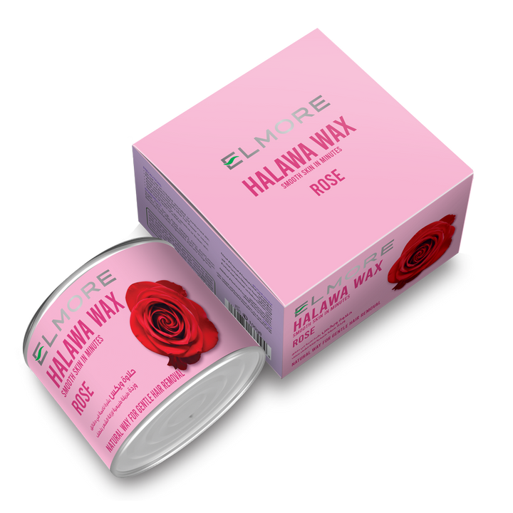 Elmore Halawa Wax Rose 225gm product packaging