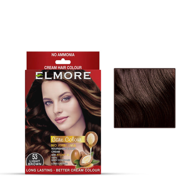 🎁 Elmore Cream Hair Color 53 Light Brown (100% off)