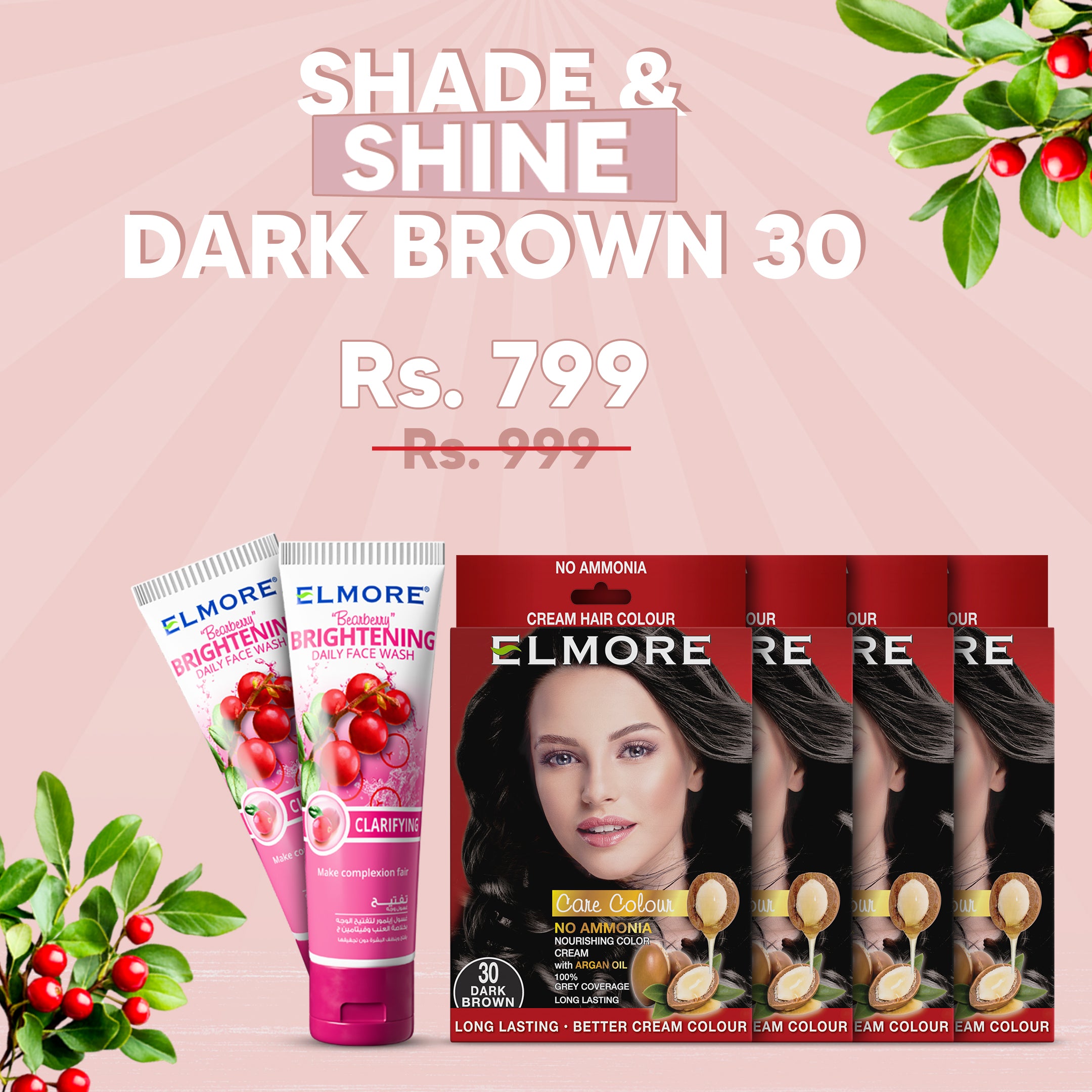 Elmore Shade & Shine (Dark Brown) Deal