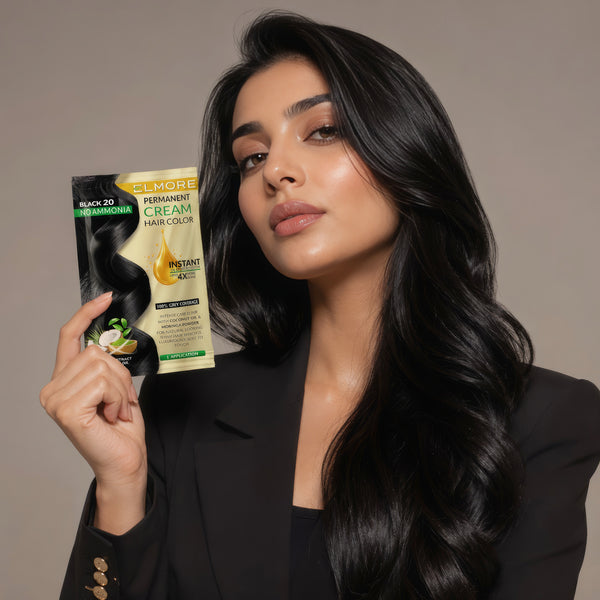 Elmore Advanced Cream Hair Color 20 Black