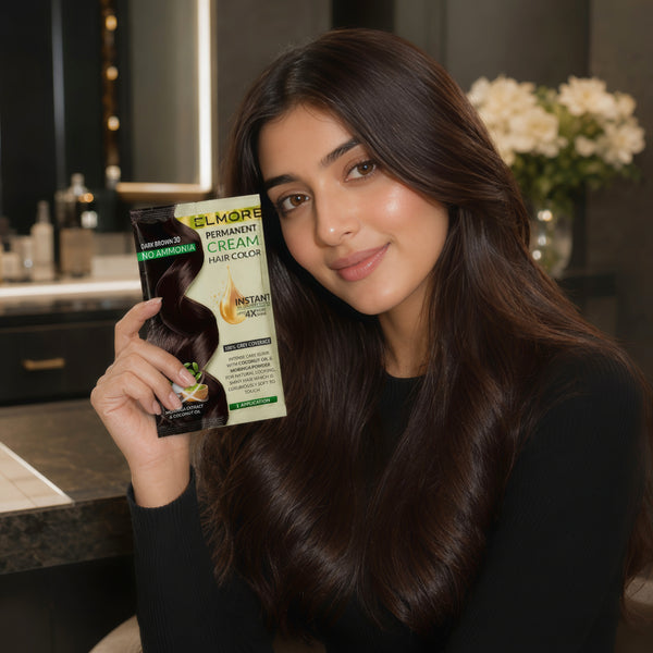Elmore Advanced Cream Hair Color 30 Dark Brown