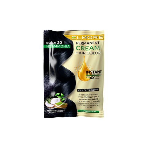 🎁 Elmore Advanced Cream Hair Color 20 Black (100% off)