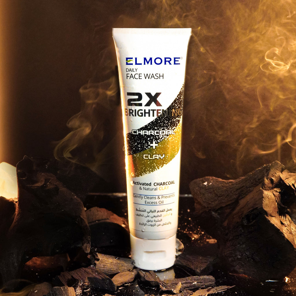 Elmore Charcoal + Clay 2X Whitening Daily Face Wash – Face wash by Elmore – product view 7