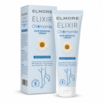 Elmore Elixir Chamomile Hair Removal Cream 100ML for Sensitive Skin with box packaging