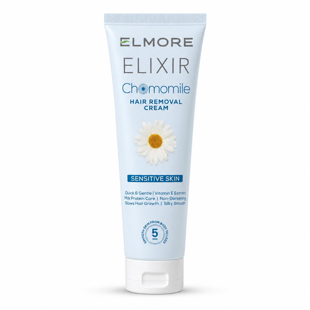 Elixir Chamomile Hair Removal Cream - 100ML – Hair removal cream by Elmore – product view 4