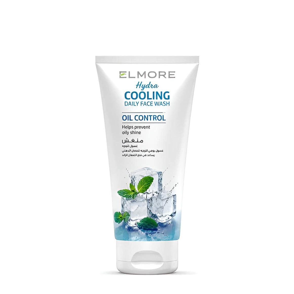 Elmore Hydra Cooling Oil Control Daily Face Wash 150ml tube