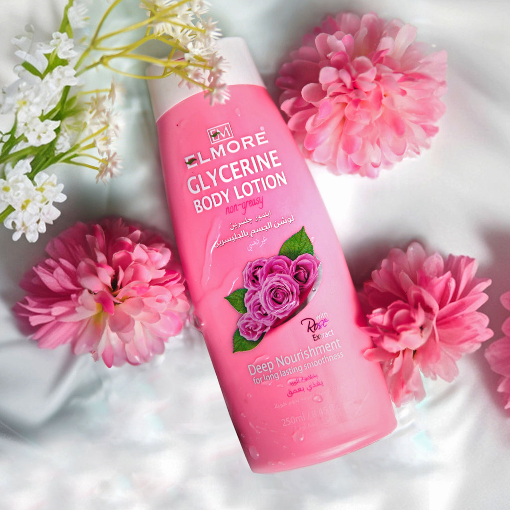 Elmore Rose Glycerine Body Lotion – Body lotion by Elmore – product view 2