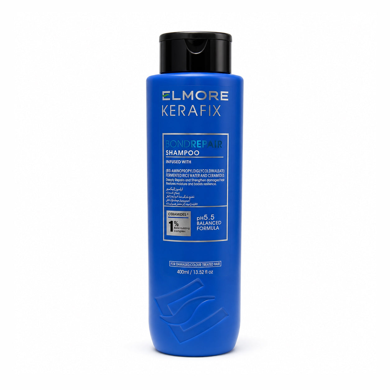Elmore Kerafix Bond Repair Shampoo 400ml for damaged and colour-treated hair