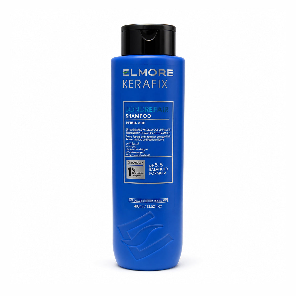 Elmore Kerafix Bond Repair Shampoo 400ml for damaged and colour-treated hair