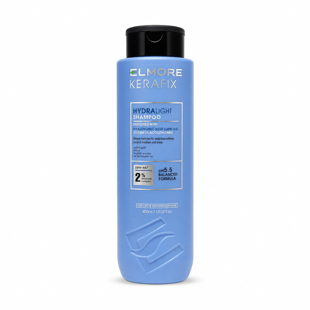 Elmore Kerafix Hydralight Shampoo 400ml for dry and dehydrated hair