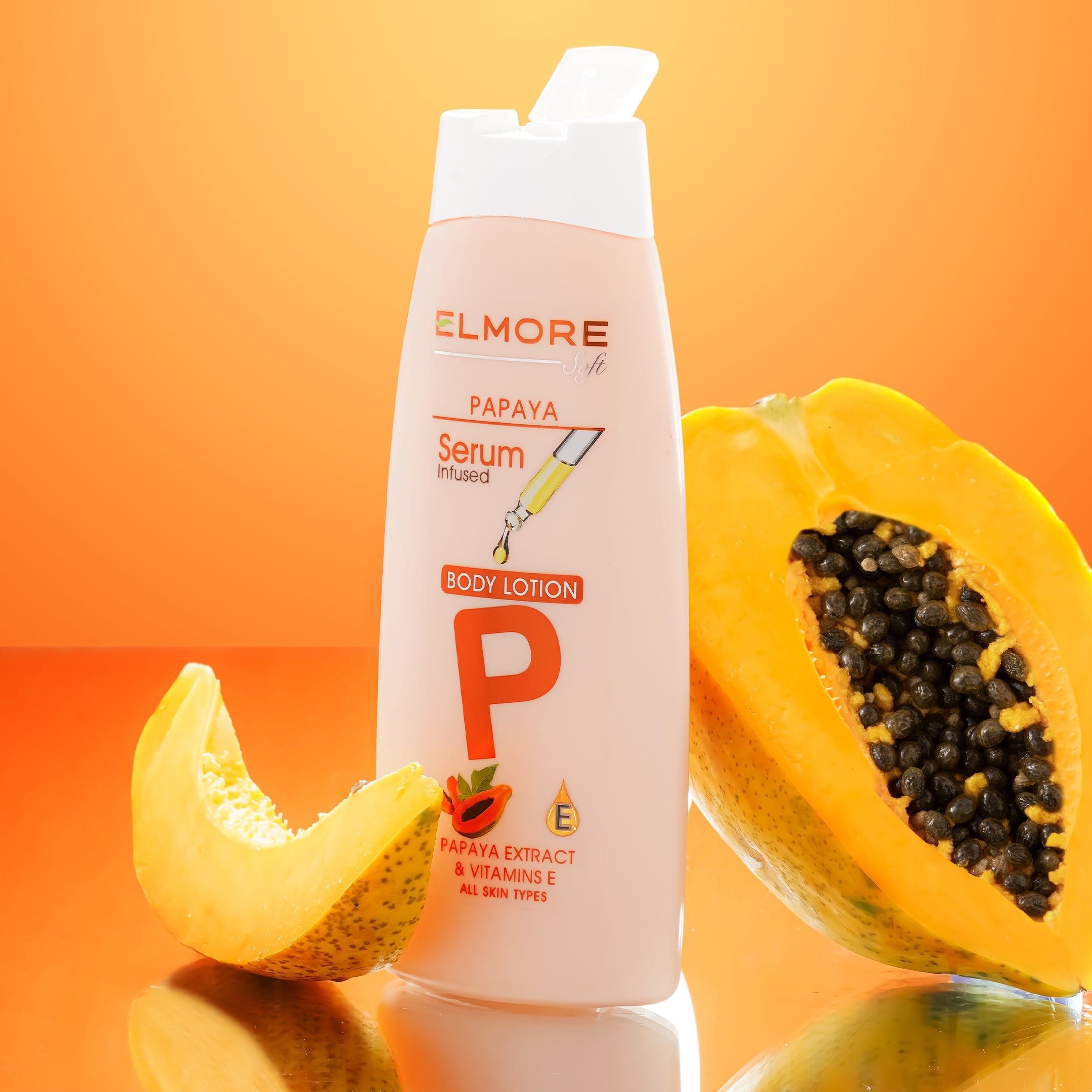 Elmore Papaya Whitening – Best Skin Brightening Body Lotion in Pakistan