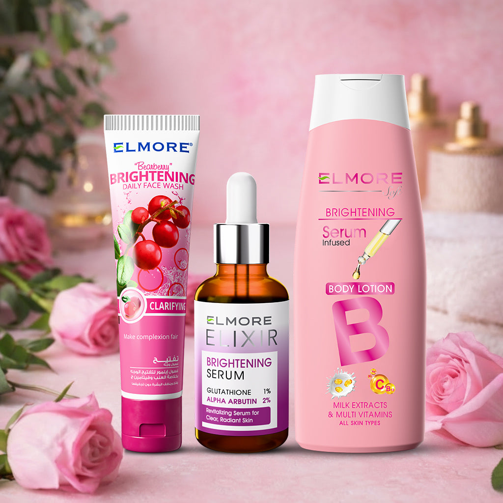 Elmore Pink Radiance Brightening Skincare Routine