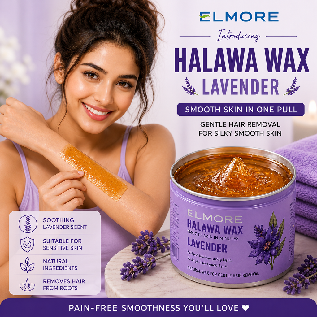 Elmore Halawa Wax Lavender 225gm product view 2