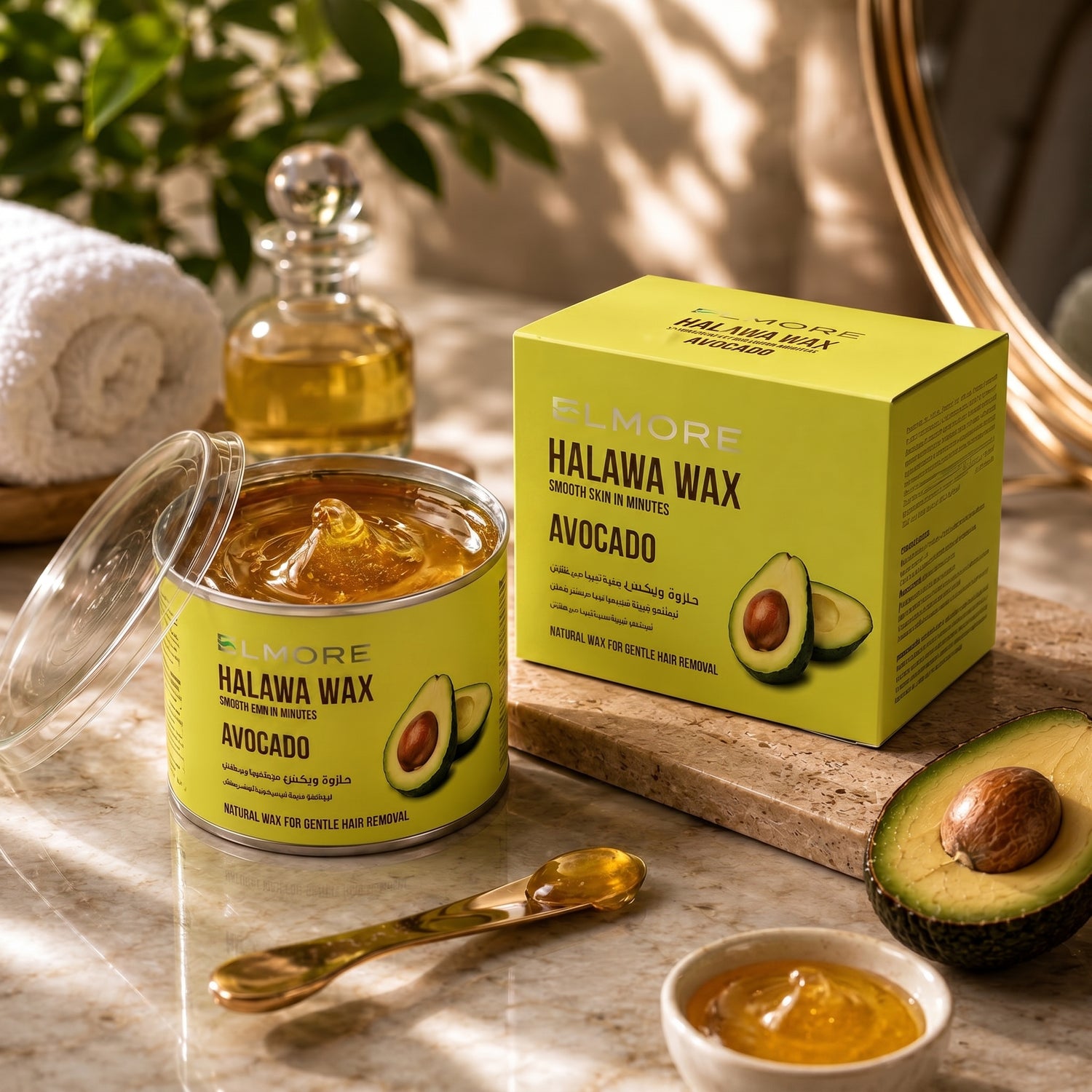 Elmore Halawa Wax Avocado 225gm