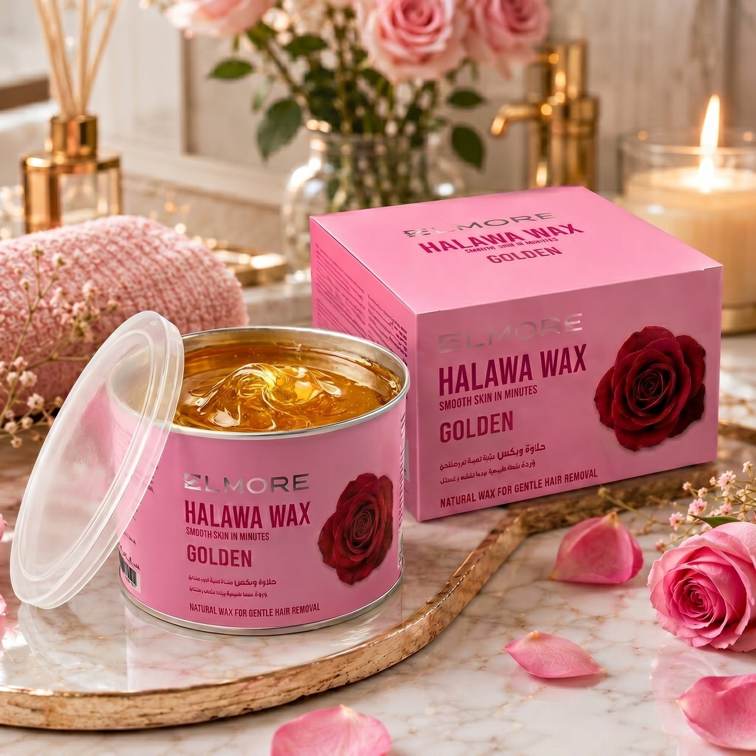 Elmore Halawa Wax Rose 225gm
